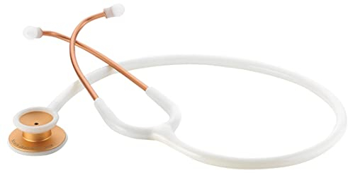 ADC Adscope-Lite 619 - Ultra-leichtes Stethoskop - Rosegold/Weiß