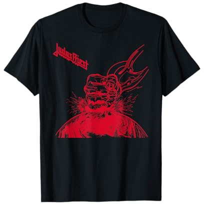 Judas Priest Ram It down Red Logo T-Shirt