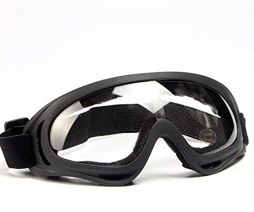 Ski Snowboard Brille UV-Schutz Schutzbrille Winddichte Skibrille Sportbrille für Herren und Damen Outdoor-Sportarten Arbeit, Klar
