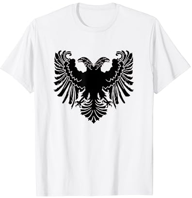 Albanische Flagge T-Shirt Albanian Adler Albanien T-Shirt T-Shirt