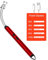 Newaner Accendino Elettrico, Accendini USB Ricaricabile, 360° Flessibile Accendigas Elettrico Cucina Accendino Lungo Antivento per Candele Leggere Stufe a Gas Barbecue da Campeggio Camino (Rosso)