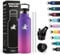 KollyKolla Trinkflasche Edelstahl Kinder 500ml, Thermoskanne BPA-Frei, Auslaufsichere Isolierflasche Doppelwandig, Kohlensaeure Geeignet, Wasserflasche Edelstahl für Fitness, Schule, Outdoor