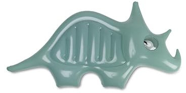 Swim Essentials Colchoneta Hinchable Dinosaurio Verde XXL para Niños y Adultos – Flotador Piscina Seguro y Resistente