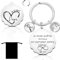Lumengqi Cadeau Fete Des Peres Porte-clés Cadeau Papa Porte Clés de Papa Cadeau pour Papa Cadeau Fete Des Peres Original Cadeau Anniversaire Papa Cadeaux Homme Cadeaux Papa de Fille Fils (18)