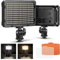 NEEWER 176 LED Videoleuchte Streaming Licht 5600K dimmbar Videolicht Panel mit 1/4 Zoll Gewinde, Key Light für Canon Nikon Pentax Panasonic Sony und andere DSLR Kameras Beleuchtung Fotografie