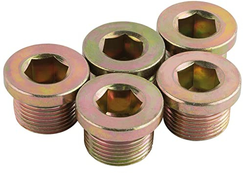 Draper 85536 M22 x 1.50 Replacement Sump Bolt 5 Pieces