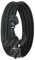 Lion & Son Kohlenstoff-Armband mit 100% Anker Kreuz Infinity Carbon-Anhänger Wickelarmband Herren (Black-Lily)