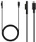 MoKo USB-C Ladekabel, Surface Tpy C Adapterkabel Kompatibel mit Microsoft Surface Pro X/7/6/5/4/3, Surface Laptop/Laptop 2&3, Surface Book 1/2, Surface 3/Go/Studio, 6ft/1.8m (Nur Kabel) - Schwarz