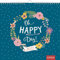 Oh happy day! 2021: Wandkalender mit Monatskalendarium