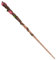 Cottage Garden Baguette Magique de sorcière en résine Marron avec Fleur Rose 35 cm