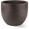 Luca Lifestyle Pflanzkübel Grigio New Egg Pot Rost Rund Fiberglas *5 Jahre Garantie* - 55x55x46 cm - Premium Qualität - F1280