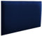 RAVIO Wandpaneele gepolstert | 3D Wandverkleidung mit Schaumstoff | Wandkissen als Kopfteil für Bett | Wanddekoration für Schlafzimmer, Kinderzimmer, Büro, Diele | (Navy Blau, 60x40 cm)
