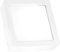 Braytron LED Aufbauleuchte Deckenleuchte eckig IP20 (203,6mm) 18 Watt 1520 Lumen | Warmweiß (3000 K)