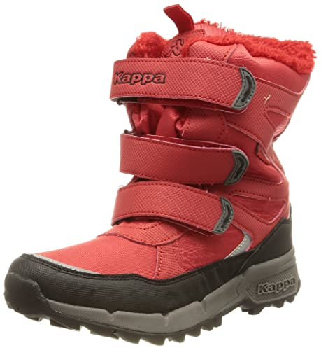 Kappa Vipos Tex K 260902K-2011, Girl,Boy winter boots, red, 28 EU