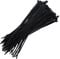 Arctic Hayes Heavy Duty Black Cable Ties, 300mm x 4.8mm, Self-Locking, UV Stable, Durable Zip Ties for Indoor and Outdoor Use, Retail, Office, Garage, Workshop, Home, Garden,DIY - 100 Pieces, Black