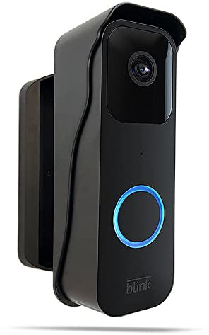 Blink Video Doorbell Mount by AutoSonic | Adjustable Design, Anti-Theft and Improve Viewing Angle | Blink Home Security Accessories | Black
