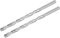 sourcing map HSS(High Speed Steel) Extra Long Twist Drill Bits, 9.5mm Drill Diameter 200mm Length for Hardened Metal Woodwork Plastic Aluminum Alloy 2 Pcs