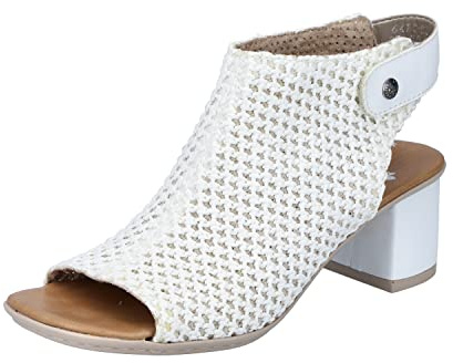 Rieker Damen Sandalen 64772-80 weiß Gr. 40