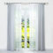 SCHOAL Gardinen mit Kräuselband Transparente Vorhänge Voile Fensterschal Modern Gardinenschal Farbverlauf 2 Stück BxH 140x145cm Grau