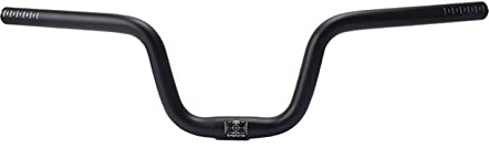 Dickly Ultraleichter Fahrradlenker Fahrradlenker 25,4 mm Ersatzklemme 22,2 mm Zubehör Leicht zusammenklappbar für BMX-Outdoor-Aktivitäten, 58 x 12 cm