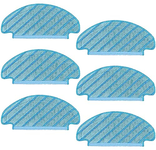 Wischtücher für Deebot N8, Reinigungstücher Zubehör für Ecovacs Deebot Ozmo T8, Wischtuch Wiederverwendbar für Deebot T8, Tücher für Deebot N8 N8+ N8 Pro N8 Pro+ T8 T8+ T8 AIVI T8 Max T9 T9+