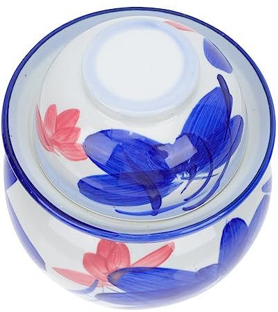 UPKOCH Gläsernes Einmachglas Mit Salzeier-versiegelung Für Gesalzene Gurken Robustes Und Langlebiges Aufbewahrungsglas Für Heimgebrauch