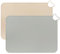 MOJINL Baby Silikon Platzset Abwaschbar Rutschfestes Platzdeckchen Kinder Tragbares Kinder Tischset BPA Frei Schmutzabweisende Tischunterlage für Kinder und Kleinkinder (Beige Grau)