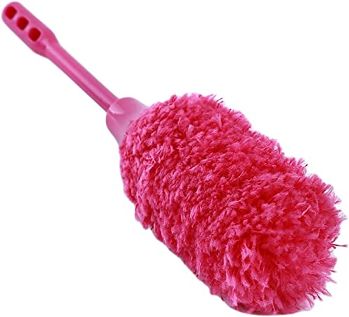 WIPPWER Ensemble plumeau ménage Doux Microfibre Nettoyage plumeau poussière nettoyant poignée Plume Statique Anti Magique ménage Outils de Nettoyage poignée plumeaux brosses