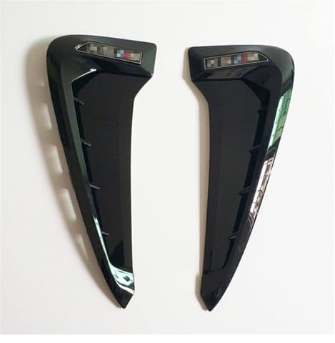2 stücke Kotflügel Vorne Seite Flügel Luftführung Lüftungsgitter Loch Emblem Abdeckung Abdeckung für X5 M F15 F85 2014-2019 Auto Stil