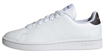 adidas ADVANTAGE SportschuheDamen, Cloud White/Cloud White/Aurora Black S24, 40 EU