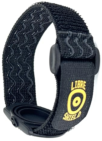 Freestyle Libre 3-14 Tage Sensor-Armband, maximaler Schutz, Aktivitäts-Armband, waschbar und wiederverwendbar, keine Flicken mehr (schwarz)