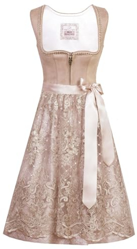 MarJo Damen Dirndl GABI taupe 46