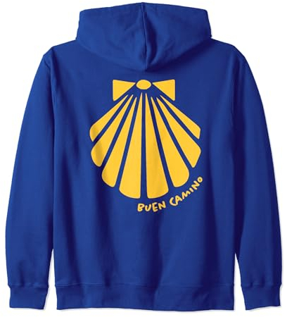 Rando Compostelle Pèlerin coquille Saint-Jacques Buen Camino Sweat à Capuche