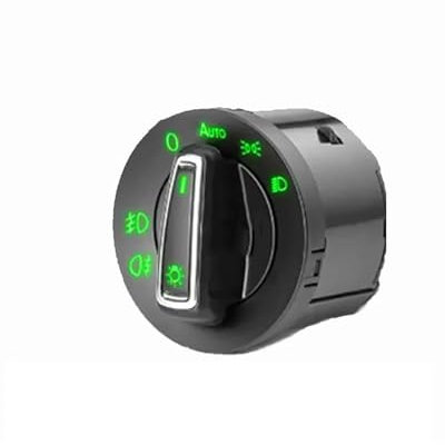 SHUGWA Auto Lichtschalter Für Skoda Für Octavia 3 MK3 5E Scout 2013-2019 Auto Zubehör Upgrade Tuning Modificati Scheinwerfer Automatische Schalter Kfz-Schalter EIN/AUS