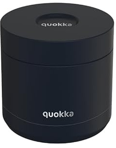 Quokka RECIPIENTE COMIDA TERMICO ACERO INOXIDABLE WHIM BLACK 600 ML