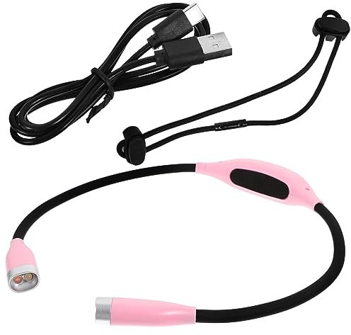 CIYODO Lectura LED Recargable Cuello de Escritorio Portátil y Flexible Leer sin Molestar y Práctica Amigos y