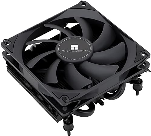 Thermalright TR AXP90-X36 Black Low Profile Ventilador para CPU (36mm de altura,TL-9015B Slin PWM,tecnología AGHP,para AMD AM4/AM5 Intel 115X/1200/1700/1851)