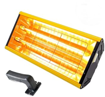BAFEIYA Lampe Infrarouge Mobile à Ondes Courtes for Peinture, Chauffage for Automobile, Meubles, métal, Plastique, Cabine de Peinture, revêtement de réparation(D002)