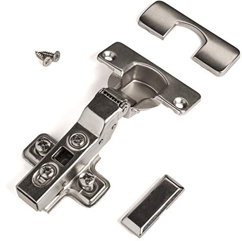 SOTECH Topfband 105° Mittelanschlag mit SOFT-CLOSE | inkl. Montageplatten und Schrauben und schnell Montage KLIP, getestet mit 50000 Zyklen SO-T52