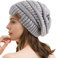 REDESS Slouchy Beanie Mütze für Herren und Damen Winter Warm Chunky Soft Oversized Zopfstrickmütze