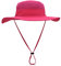 DORRISO Chapeau pour Homme Femme Chapeau Randonnée Soleil Unisexe Bord Large UPF 50+ Anti UV Étanche Bucket Hat Bob Panama Boonie Plat Capeline Athlétique Voyage Casual Rouge Rose