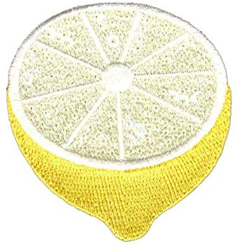 Monoquick Applikation Aufnäher Patch Früchte tutti frutti Zitrone Lemon mit Pailletten 5,4 cm x 5,8 cm, 16153, Vom einfachen Flicken bis zum modischen Trendartikel. Aus unserem Basissortiment von annähernd 500 Patches findest Du sicher für alle Altersgruppen etwas Passendes.