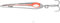 Pilk-O ORANGE Flash/UV Pilker von SPRO Norwegen Ostsee (40)