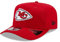 New Era Kansas City Chiefs NFL Fankappe American Football verstellbar Snapback rot Accessoire Sport - S-M (6 3/8-7 1/4)