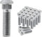 Frankberg 20 pernos de rueda M12 x 1,5 mm, compatible con Grand Voyager V Sebring Avenger Caliber Journey Compass Patriot 2006-hoy 6508707AA