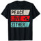 Peace Love Zither Musikinstrument Zither Player T-Shirt