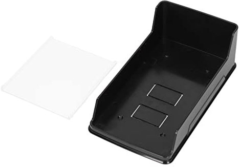 BORDSTRACT Copertura Antipioggia per Campanello Copertura Antipioggia In Plastica Impermeabile per Serratura Della Porta con Impronte Digitali Ritardo Protettivo Esterno Guscio