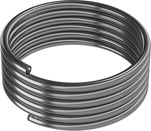 ARKA PVC-Schlauch - 9/12 mm, 5 m, Grau - Robuster und flexibler Schlauch für Aquarien, Teiche und mehr, bietet zuverlässige Leistung in allen Einsatzbereichen