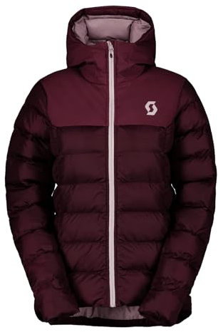 Scott W Insuloft Warm Jacket Rot - Daunen Warme wasserabweisende Damen Winterjacke, Größe XL - Farbe Wild Red