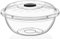Best House | Clear Round Basin Bowl with Lids | 5 Litres | 1 Pc | Transparent | Salad Bowls | Plastic Food Storage Container With Lids (Pack of 1)
